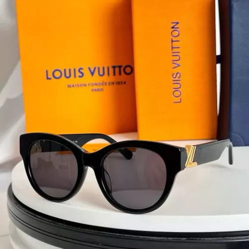 Wholesale Louis Vuitton AAA Quality Sunglasses #1283288 $45.00 USD, Wholesale Quality Replica Louis Vuitton AAA Quality Sunglasses