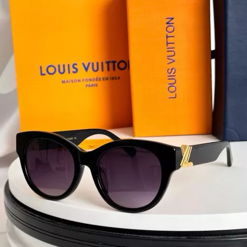 Wholesale Louis Vuitton AAA Quality Sunglasses #1283289 $45.00 USD, Wholesale Quality Replica Louis Vuitton AAA Quality Sunglasses