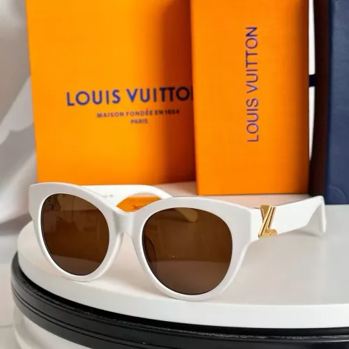 Wholesale Louis Vuitton AAA Quality Sunglasses #1283291 $45.00 USD, Wholesale Quality Replica Louis Vuitton AAA Quality Sunglasses