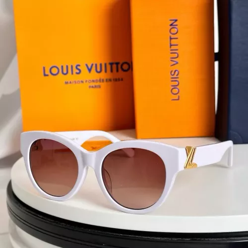 Wholesale Louis Vuitton AAA Quality Sunglasses #1283292 $45.00 USD, Wholesale Quality Replica Louis Vuitton AAA Quality Sunglasses