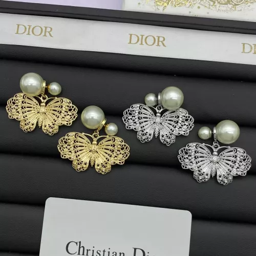 Replica Christian Dior Earrings For Women #1283294 $25.00 USD for Wholesale