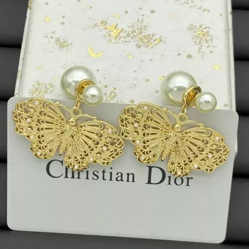 Replica Christian Dior Earrings For Women #1283295 $25.00 USD for Wholesale