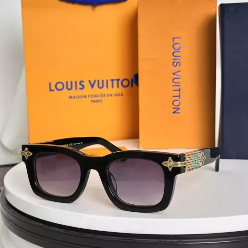 Wholesale Louis Vuitton AAA Quality Sunglasses #1283328 $80.00 USD, Wholesale Quality Replica Louis Vuitton AAA Quality Sunglasses