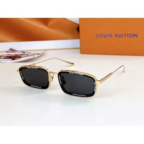 Wholesale Louis Vuitton AAA Quality Sunglasses #1283337 $68.00 USD, Wholesale Quality Replica Louis Vuitton AAA Quality Sunglasses