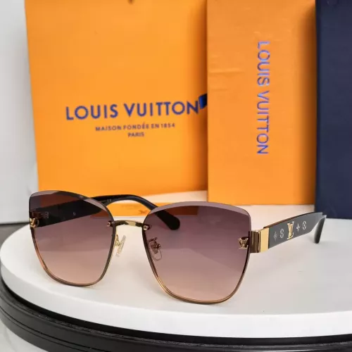 Wholesale Louis Vuitton AAA Quality Sunglasses #1283352 $60.00 USD, Wholesale Quality Replica Louis Vuitton AAA Quality Sunglasses