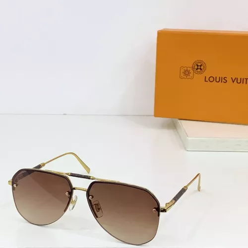 Wholesale Louis Vuitton AAA Quality Sunglasses #1283404 $60.00 USD, Wholesale Quality Replica Louis Vuitton AAA Quality Sunglasses