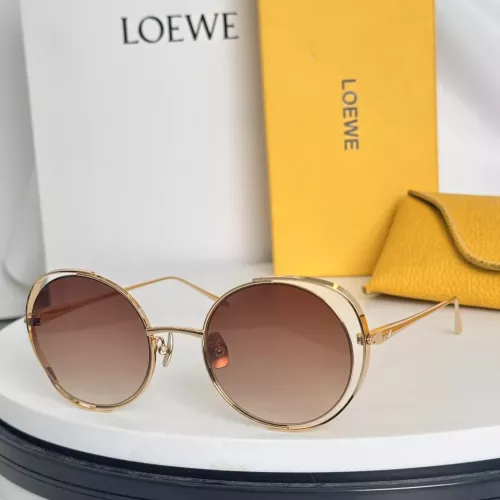 Wholesale LOEWE AAA Quality Sunglasses #1283413 $64.00 USD, Wholesale Quality Replica LOEWE AAA Quality Sunglasses