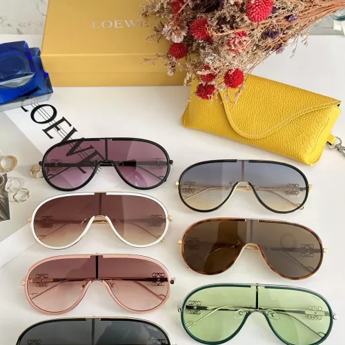 Replica LOEWE AAA Quality Sunglasses #1283436 $64.00 USD for Wholesale