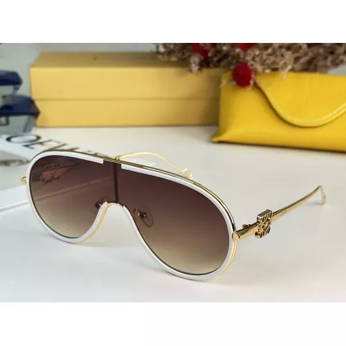 Wholesale LOEWE AAA Quality Sunglasses #1283437 $64.00 USD, Wholesale Quality Replica LOEWE AAA Quality Sunglasses