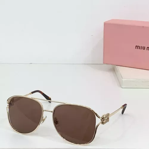 Wholesale MIU MIU AAA Quality Sunglasses #1283443 $45.00 USD, Wholesale Quality Replica MIU MIU AAA Sunglasses