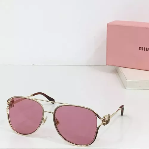 Wholesale MIU MIU AAA Quality Sunglasses #1283445 $45.00 USD, Wholesale Quality Replica MIU MIU AAA Sunglasses