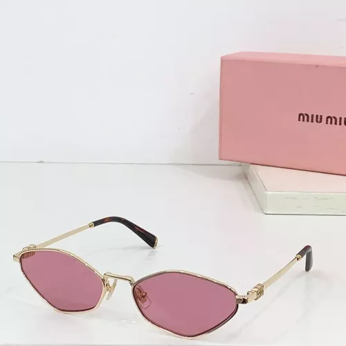 Wholesale MIU MIU AAA Quality Sunglasses #1283448 $45.00 USD, Wholesale Quality Replica MIU MIU AAA Sunglasses