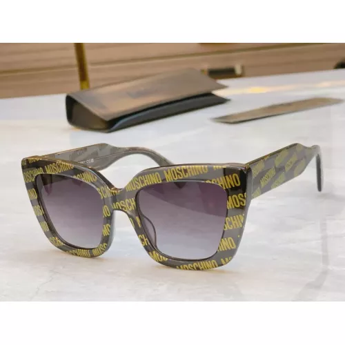 Wholesale Moschino AAA Quality Sunglasses #1283497 $60.00 USD, Wholesale Quality Replica Moschino AAA Quality Sunglasses