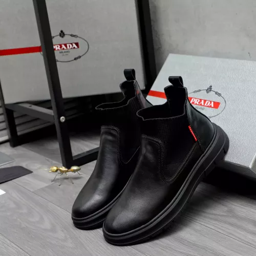 Replica Prada Boots For Men #1283562 $85.00 USD for Wholesale