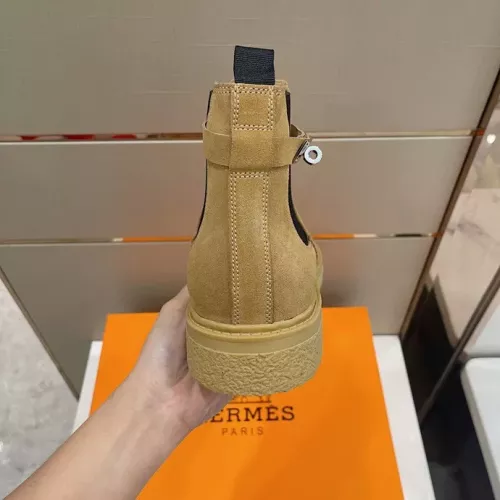 Replica Hermes Boots For Men #1283573 $162.00 USD for Wholesale