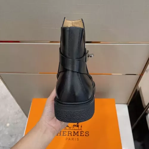 Replica Hermes Boots For Men #1283583 $162.00 USD for Wholesale