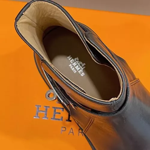 Replica Hermes Boots For Men #1283583 $162.00 USD for Wholesale