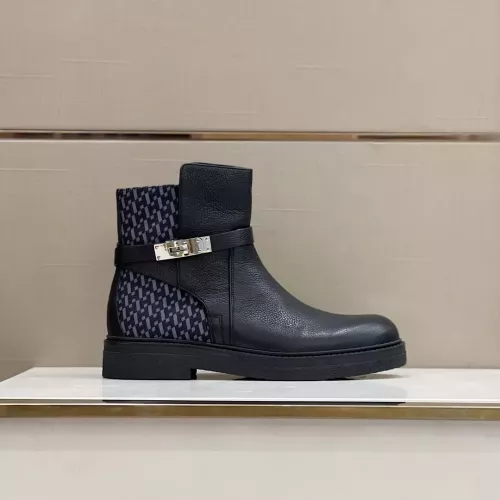 Replica Hermes Boots For Men #1283584 $162.00 USD for Wholesale