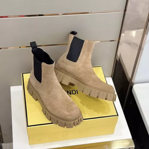 Wholesale Fendi Fashion Boots For Men #1283585 $165.00 USD, Wholesale Quality Replica Fendi Fashion Boots