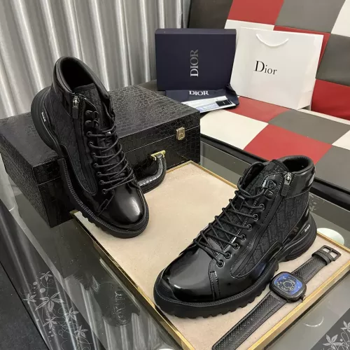 Replica Christian Dior Boots For Men #1283605 $98.00 USD for Wholesale