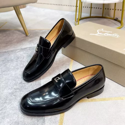 Wholesale Christian Louboutin Leather Shoes For Men #1283643 $108.00 USD, Wholesale Quality Replica Christian Louboutin Leather Shoes