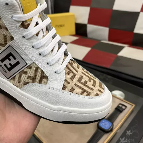 Replica Fendi High Tops Casual Shoes For Men #1283656 $80.00 USD for Wholesale