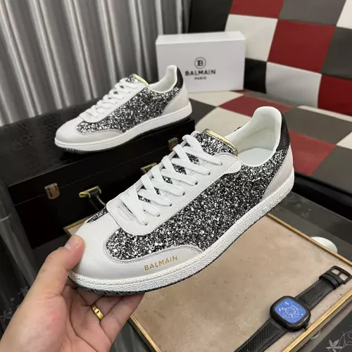 Wholesale Balmain Casual Shoes For Men #1283705 $98.00 USD, Wholesale Quality Replica Balmain Casual Shoes
