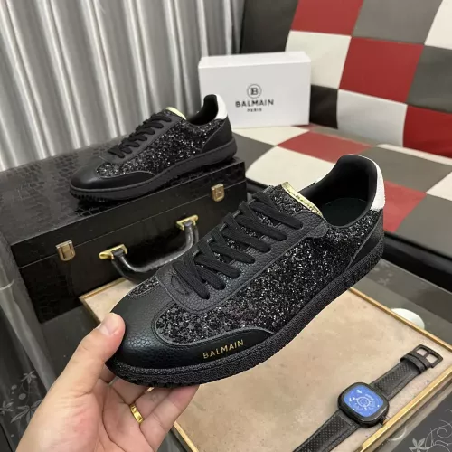 Wholesale Balmain Casual Shoes For Men #1283710 $98.00 USD, Wholesale Quality Replica Balmain Casual Shoes