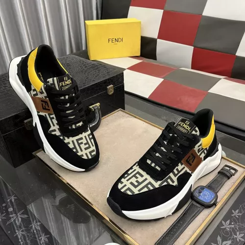 Replica Fendi Casual Shoes For Men #1283733 $82.00 USD for Wholesale