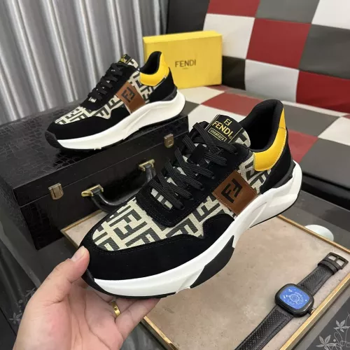 Replica Fendi Casual Shoes For Men #1283733 $82.00 USD for Wholesale