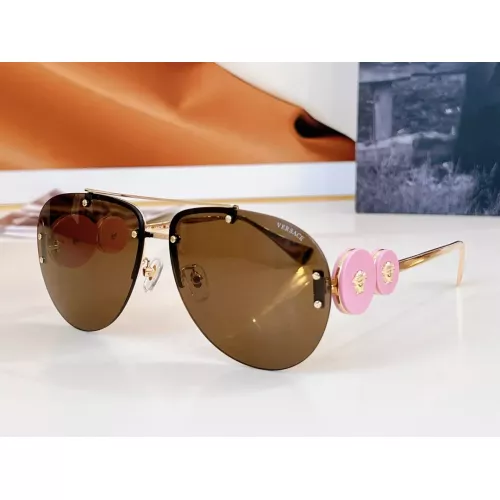 Wholesale Versace AAA Quality Sunglasses #1283818 $48.00 USD, Wholesale Quality Replica Versace AAA Quality Sunglasses