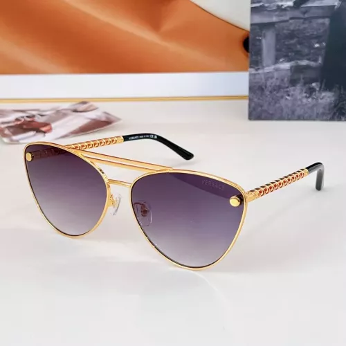 Wholesale Versace AAA Quality Sunglasses #1283828 $60.00 USD, Wholesale Quality Replica Versace AAA Quality Sunglasses