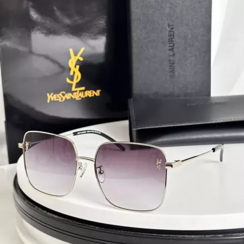 Wholesale Yves Saint Laurent YSL AAA Quality Sunglasses #1283852 $48.00 USD, Wholesale Quality Replica Yves Saint Laurent YSL AAA Quality Sunglasses