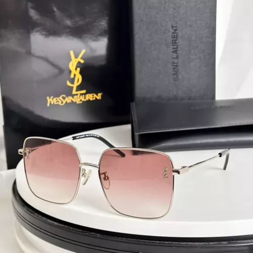 Wholesale Yves Saint Laurent YSL AAA Quality Sunglasses #1283853 $48.00 USD, Wholesale Quality Replica Yves Saint Laurent YSL AAA Quality Sunglasses