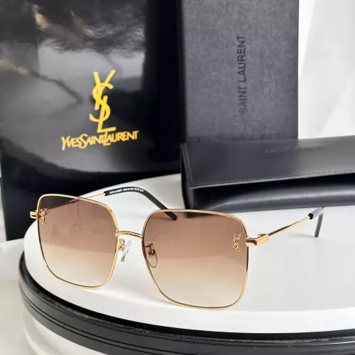 Wholesale Yves Saint Laurent YSL AAA Quality Sunglasses #1283854 $48.00 USD, Wholesale Quality Replica Yves Saint Laurent YSL AAA Quality Sunglasses