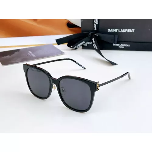 Wholesale Yves Saint Laurent YSL AAA Quality Sunglasses #1283862 $56.00 USD, Wholesale Quality Replica Yves Saint Laurent YSL AAA Quality Sunglasses