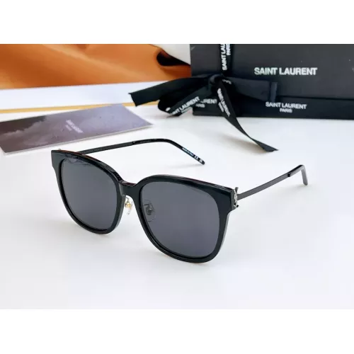 Wholesale Yves Saint Laurent YSL AAA Quality Sunglasses #1283863 $56.00 USD, Wholesale Quality Replica Yves Saint Laurent YSL AAA Quality Sunglasses