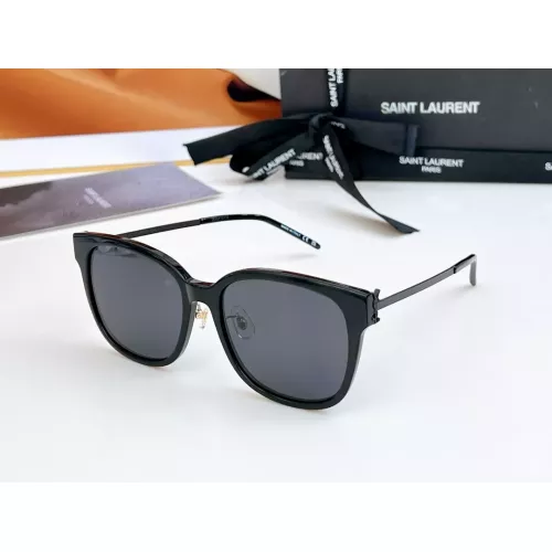 Wholesale Yves Saint Laurent YSL AAA Quality Sunglasses #1283864 $56.00 USD, Wholesale Quality Replica Yves Saint Laurent YSL AAA Quality Sunglasses