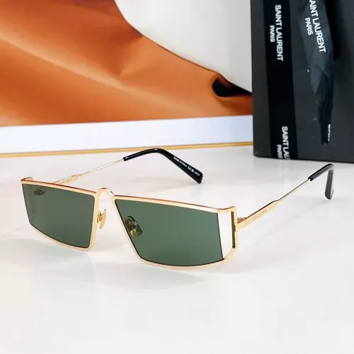 Wholesale Yves Saint Laurent YSL AAA Quality Sunglasses #1283865 $60.00 USD, Wholesale Quality Replica Yves Saint Laurent YSL AAA Quality Sunglasses