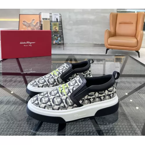 Wholesale Salvatore Ferragamo Casual Shoes For Men #1283872 $68.00 USD, Wholesale Quality Replica Salvatore Ferragamo Casual Shoes