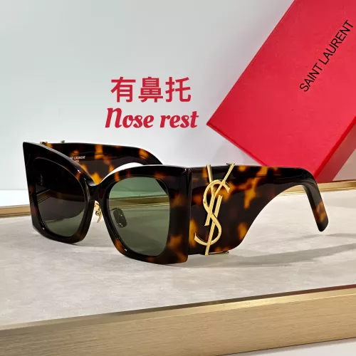 Wholesale Yves Saint Laurent YSL AAA Quality Sunglasses #1283875 $64.00 USD, Wholesale Quality Replica Yves Saint Laurent YSL AAA Quality Sunglasses