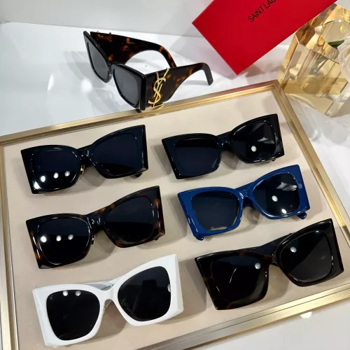 Replica Yves Saint Laurent YSL AAA Quality Sunglasses #1283875 $64.00 USD for Wholesale