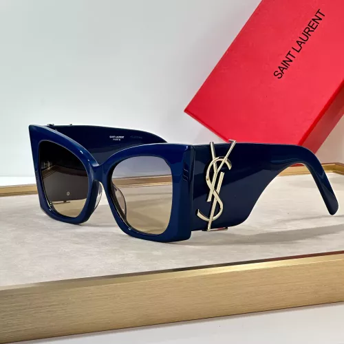 Wholesale Yves Saint Laurent YSL AAA Quality Sunglasses #1283879 $64.00 USD, Wholesale Quality Replica Yves Saint Laurent YSL AAA Quality Sunglasses