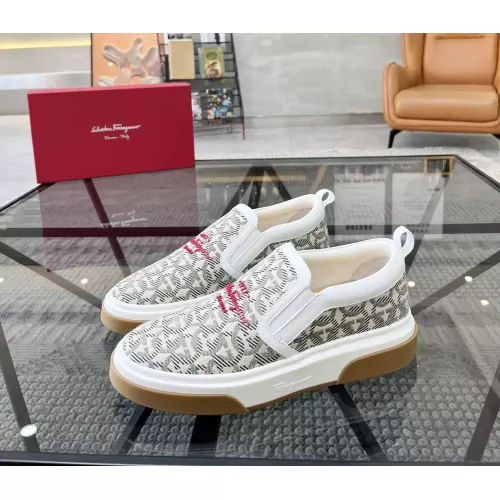 Wholesale Salvatore Ferragamo Casual Shoes For Men #1283880 $68.00 USD, Wholesale Quality Replica Salvatore Ferragamo Casual Shoes