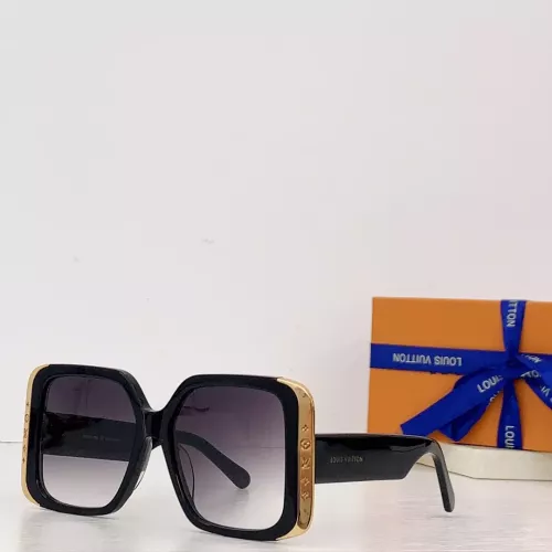 Wholesale Louis Vuitton AAA Quality Sunglasses #1283894 $56.00 USD, Wholesale Quality Replica Louis Vuitton AAA Quality Sunglasses