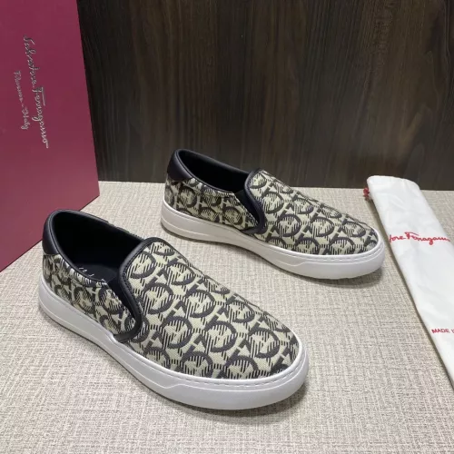 Wholesale Salvatore Ferragamo Casual Shoes For Men #1283950 $64.00 USD, Wholesale Quality Replica Salvatore Ferragamo Casual Shoes