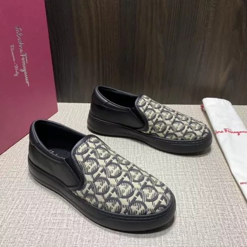 Wholesale Salvatore Ferragamo Casual Shoes For Men #1283951 $64.00 USD, Wholesale Quality Replica Salvatore Ferragamo Casual Shoes