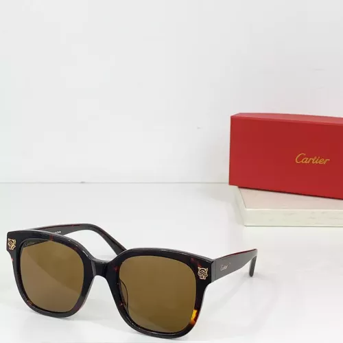 Wholesale Cartier AAA Quality Sunglassess #1283972 $45.00 USD, Wholesale Quality Replica Cartier AAA Quality Sunglassess