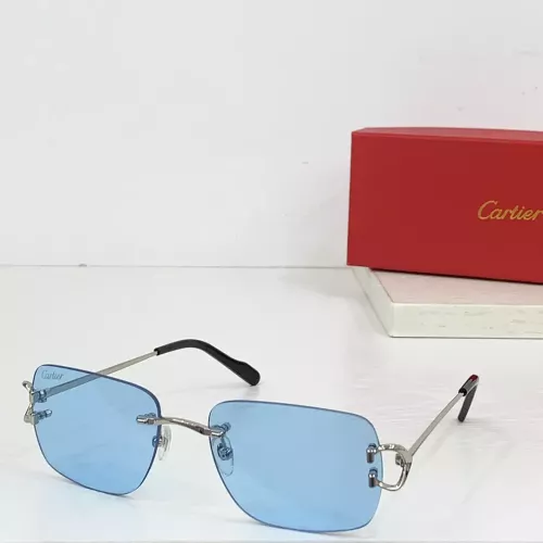 Wholesale Cartier AAA Quality Sunglassess #1283981 $45.00 USD, Wholesale Quality Replica Cartier AAA Quality Sunglassess