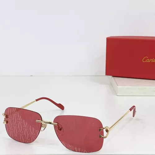 Wholesale Cartier AAA Quality Sunglassess #1283982 $45.00 USD, Wholesale Quality Replica Cartier AAA Quality Sunglassess